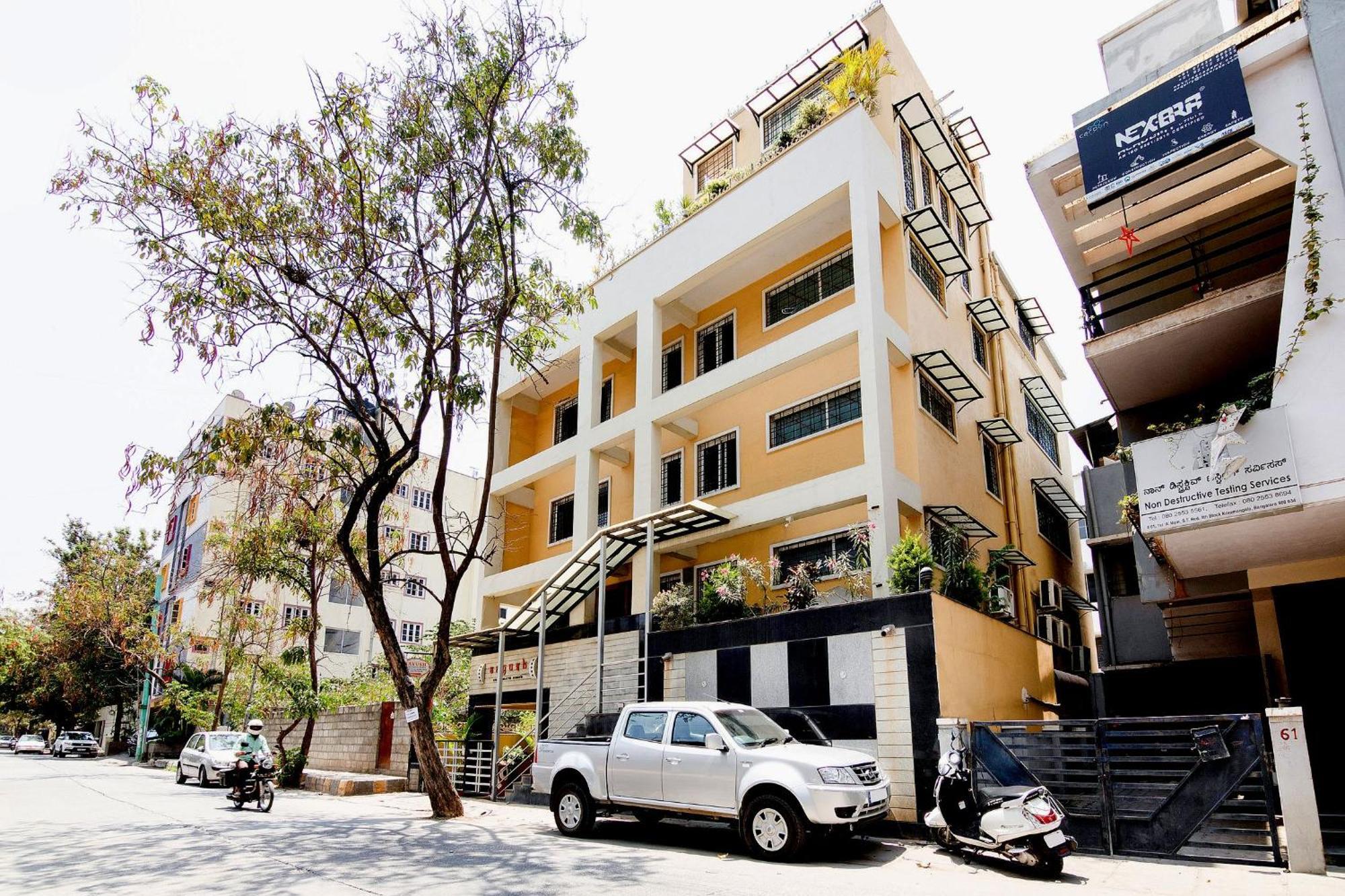 Flagship Aayush Corporate Stays Near Nexus Mall Koramangala Bangalore Exterior photo